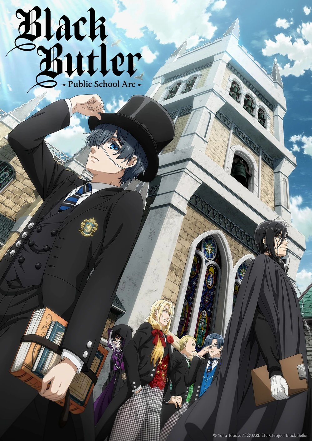 The cover for season 4 of Black Butler